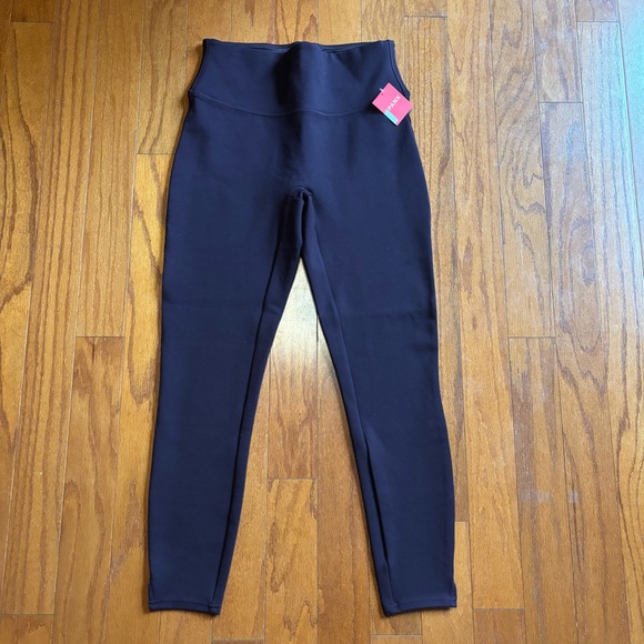 NWT SPANX burgundy / plum pull on legging - Size M - Picture 1 of 4
